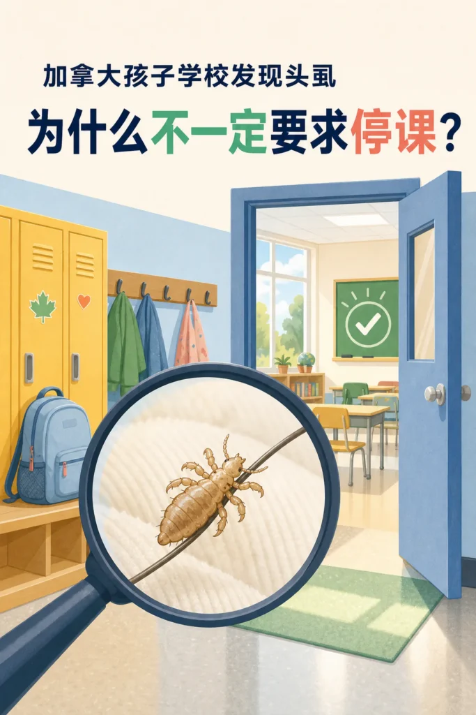 加拿大学校儿童头虱与停课政策 - head lice in Canadian schools