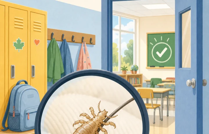 加拿大学校儿童头虱与停课政策 - head lice in Canadian schools